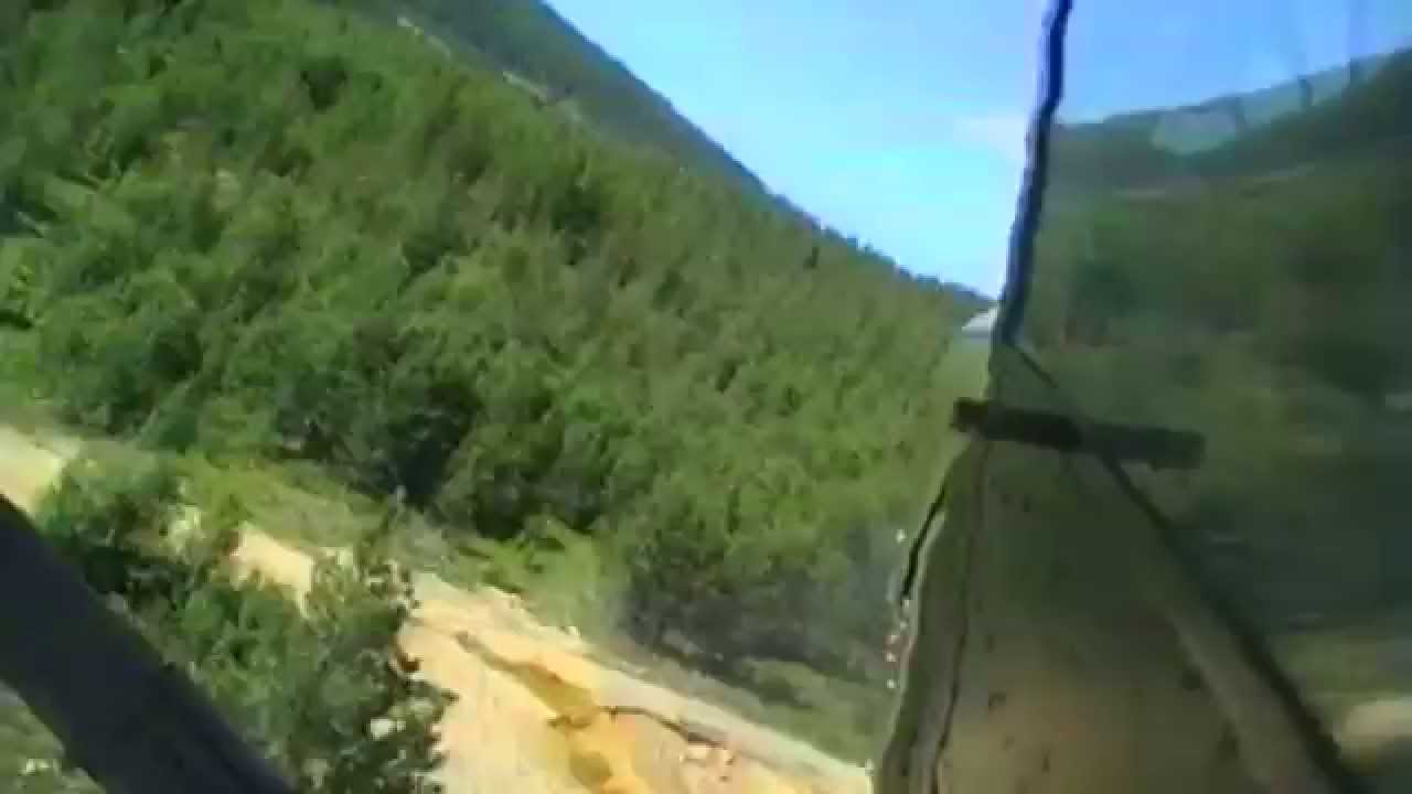 Flytur over Våler 1989 med forsvarets opservasjonsfly