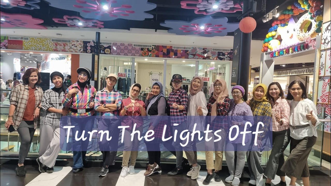 Turn the Lights Off line dance 