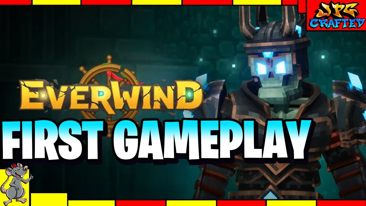EVERWIND First Gameplay - What If Skyrim Had A Baby With Minecraft! Demo Out Now