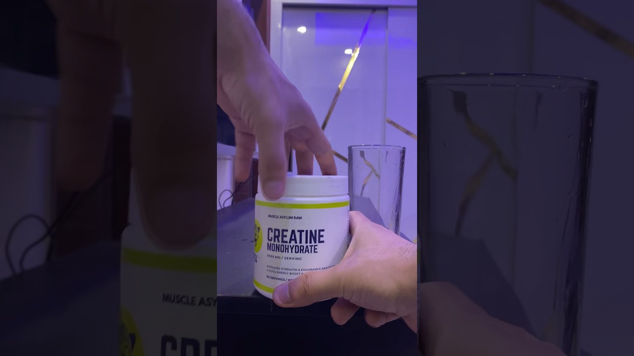 Muscle asylum creatine monohydrate 83serving #creatine #shorts