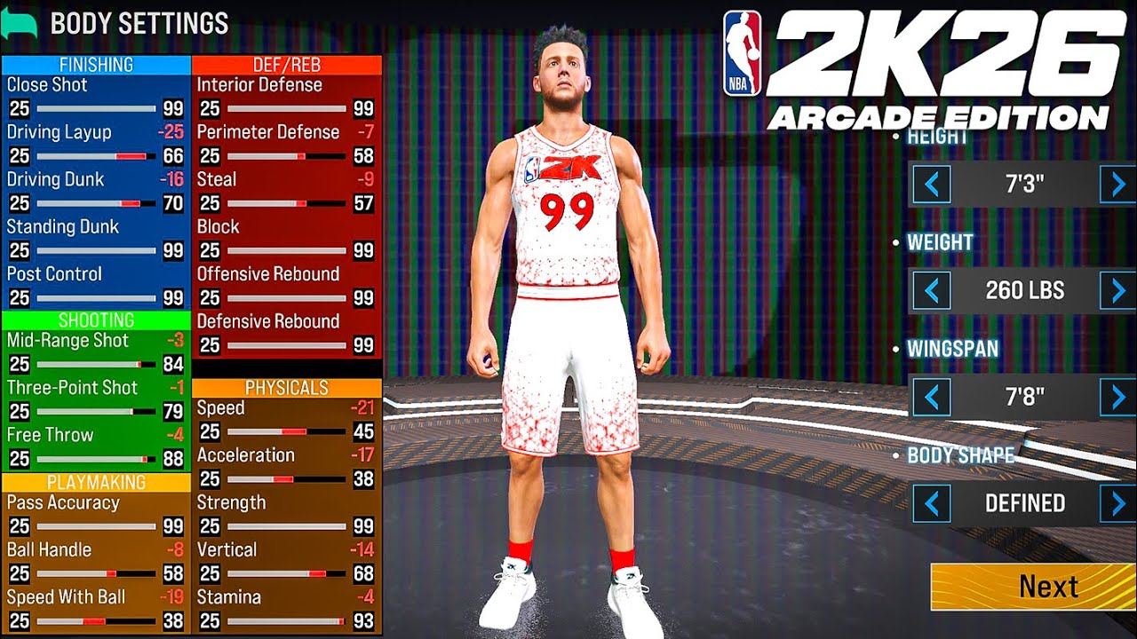 ЛУЧШАЯ СБОРКА в NBA 2K26 Arcade Edition!