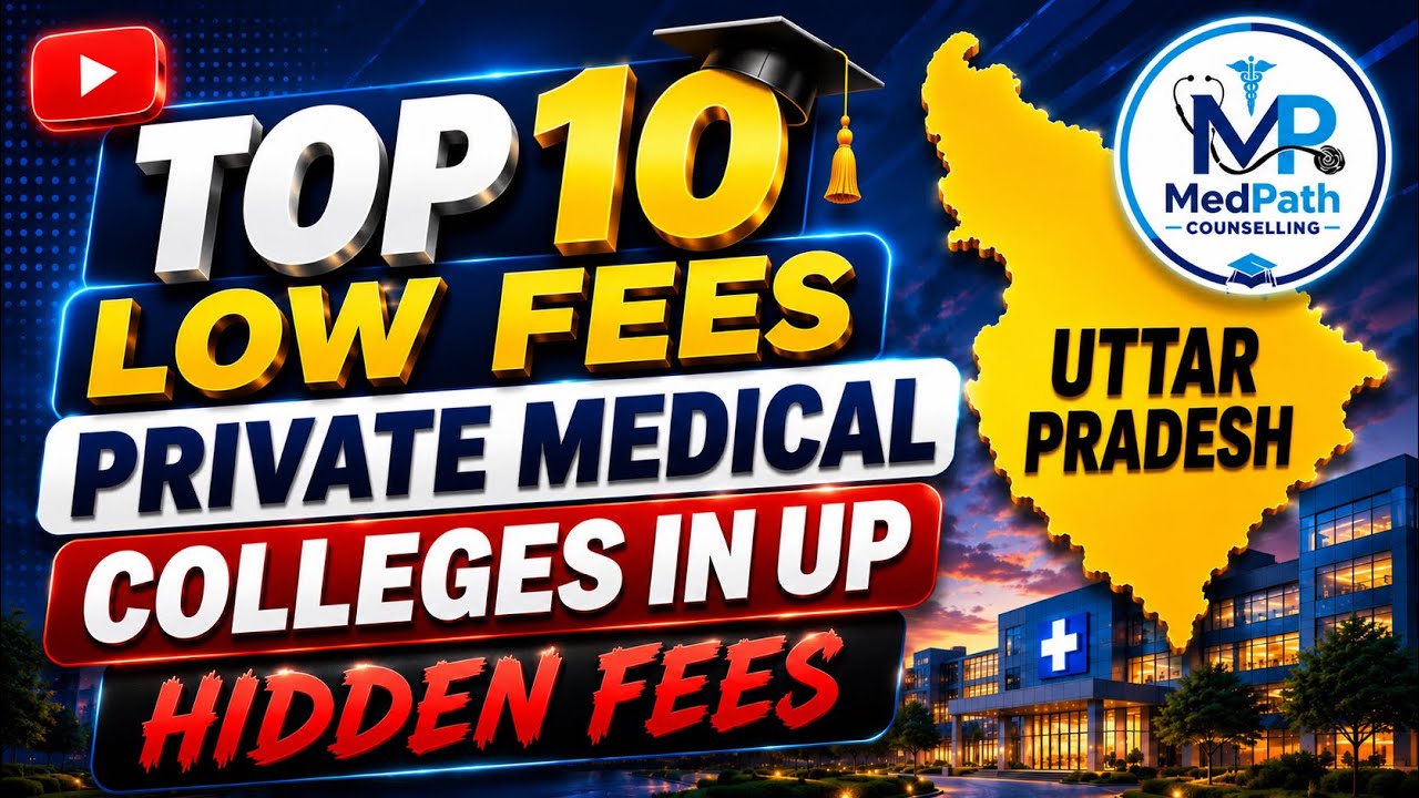 Top 10 Lowest Fee Private Medical Colleges in UP 🏥 | Hidden Fees | MBBS Admission @MedPathCounsel...
