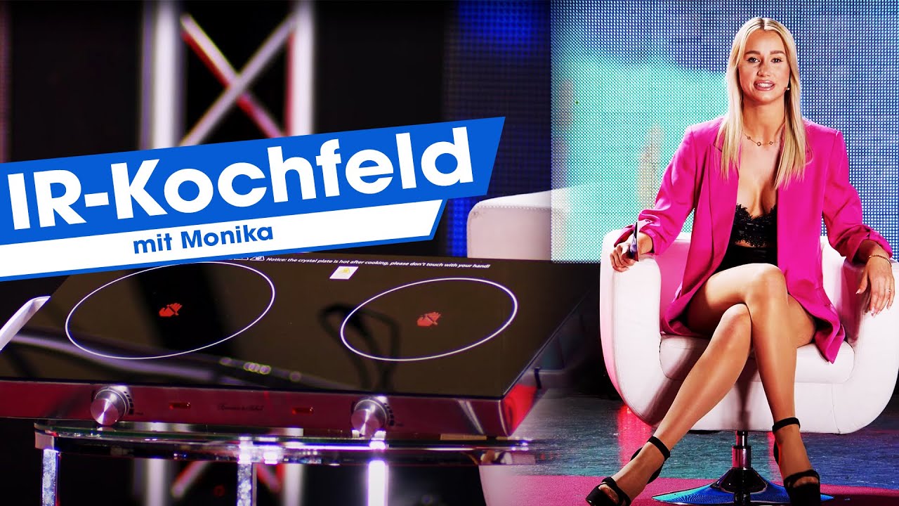 Monika präsentiert das günstige Infrarot-Kochfeld im Preisalarm bei PEARL TV | März 2023