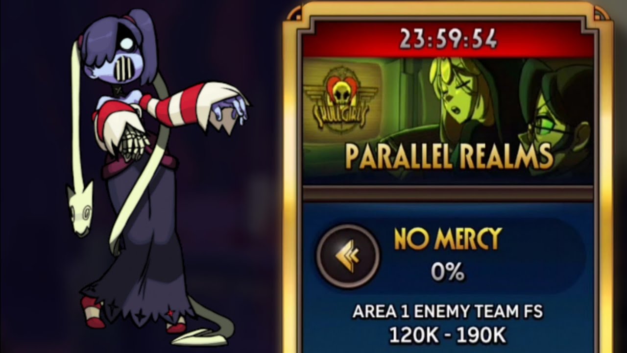 Squigly only, Parallel Realms NO MERCY
