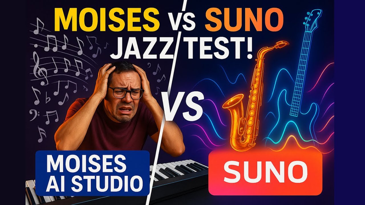 MOISES vs SUNO - Jazz Chord & Creativity TEST