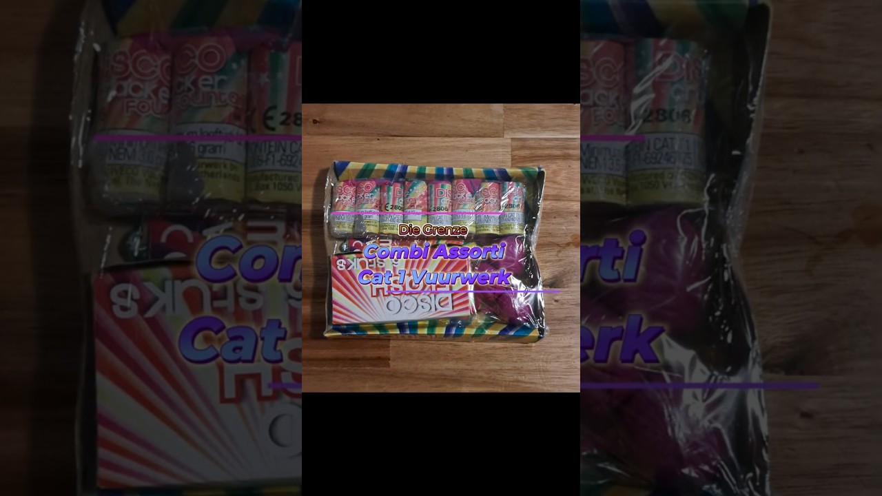 Die Grenze - Combi Assorti - Cat 1 Vuurwerk Pakket #shortsfeed
