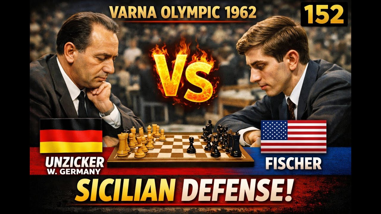 Fischer Faces OFF in Sicilian Defense Battle  A to Z chess in ENGLISH