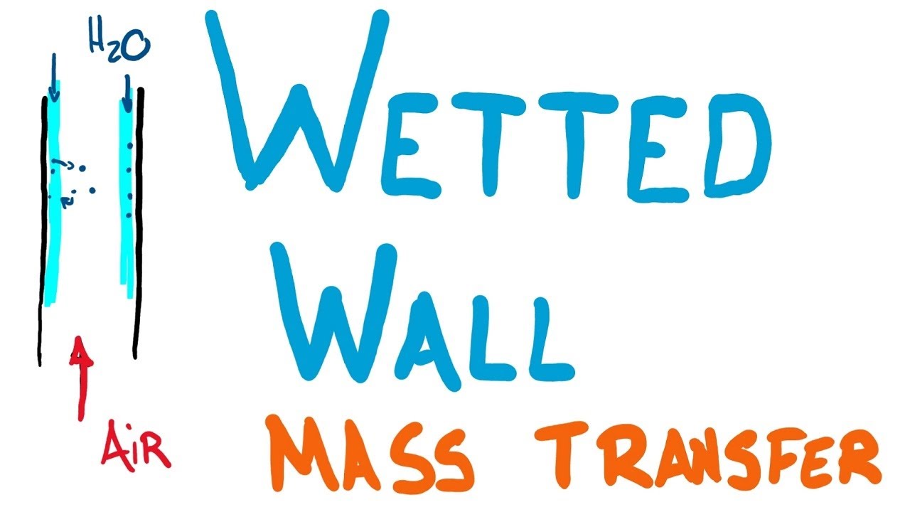 Wetted-wall  - Forced convective mass transfer - Part 1 - W12Q1