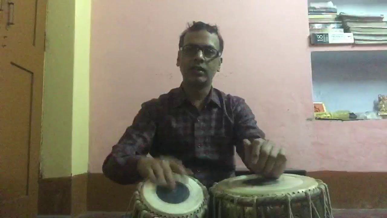 पंचम सवारी ताल १५ मात्रा में कायदा (Pancham Sawari 15 beat kaida lesson #39)