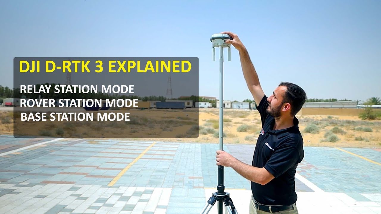 DJI D-RTK 3 Explained | Base, Rover & Relay Modes Made Simple
