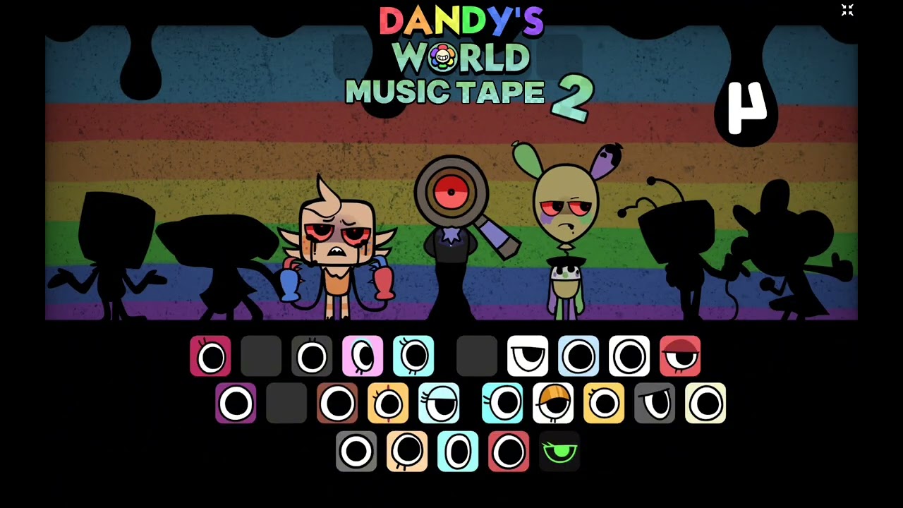 DANDY'S WORLD (Music tape 2) Dandy tape