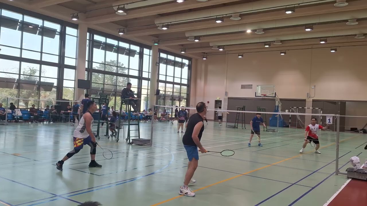 SBAHCBC January Big Bang #Badminton Tournament - Fahad / David vs. Joon / Omar