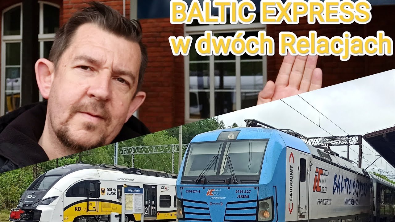 BALTIC EXPRESS jadę do Międzylesia🛤📽