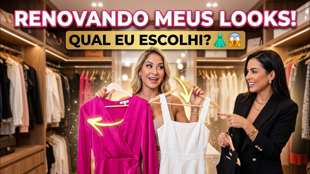 Renovando meus looks Quais eu escolhi Com a MAYARA SANSANA #MairaCardi #Looks #Roupas #Moda #Estilo
