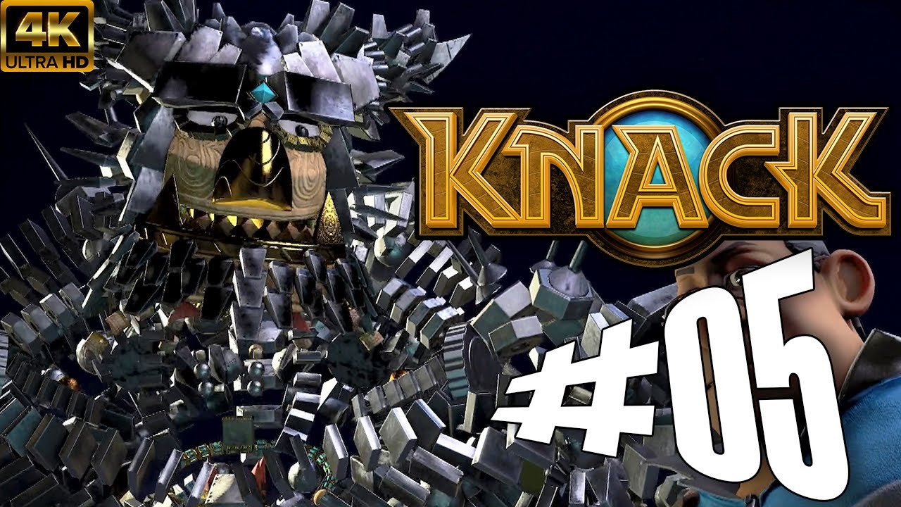 KNACK 1 – Longplay Part 5 – Full Game – No Commentary 4k [PS4 – Playthrough]