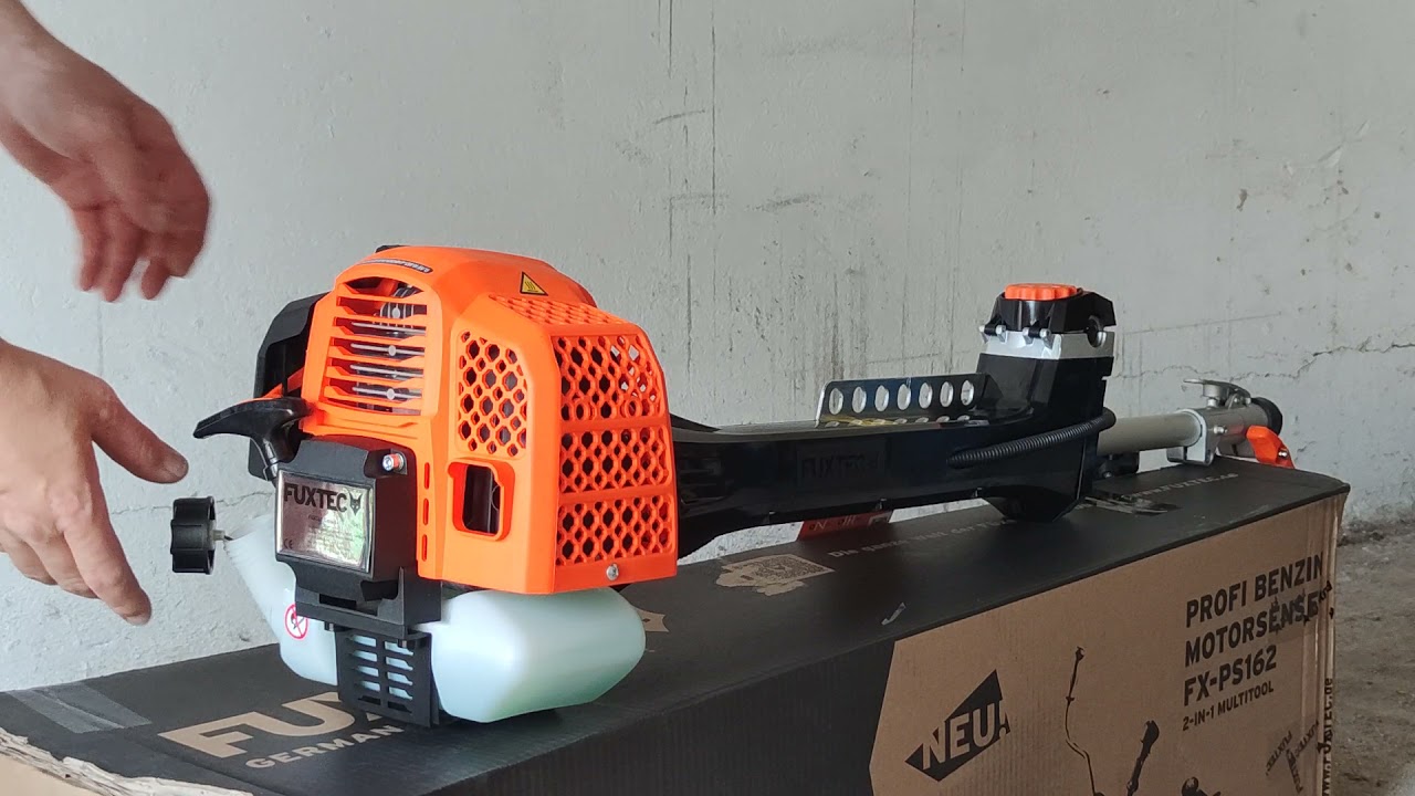 FUXTEC FX PS-162 UNBOXING 4.rész: A végén próbaindítás,pümmm,pümmm