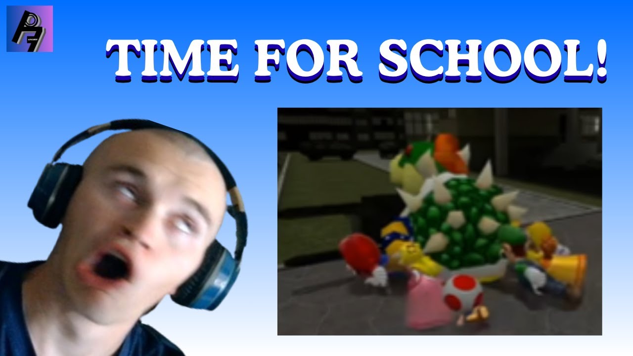 ПОРА В ШКОЛУ! - РЕАКЦИЯ SMG4: High School Mario!