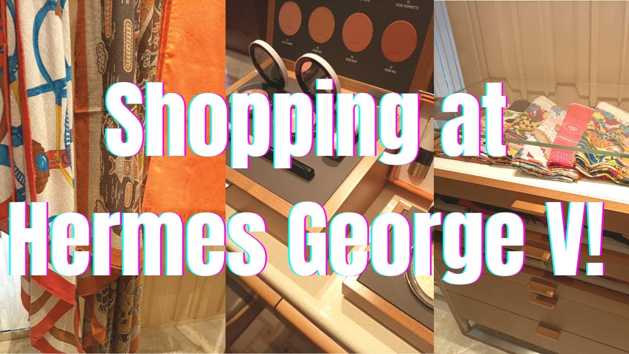 SHOPPING AT HERMES GEORGE V │ WHAT HAPPENED WHEN I WENT TO HERMES GEORGE V │ HAYA GLAMAZON IN PARIS