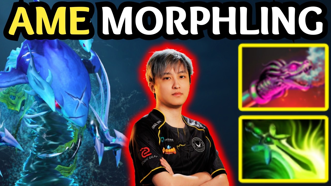 🔥 AME MORPHLING Carry &mdash; IMBA Build (Patch 7.41a) 🔥 Dota 2 Gameplay