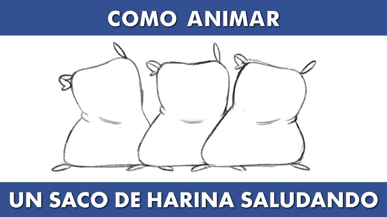Como animar un saco de Harina saludando