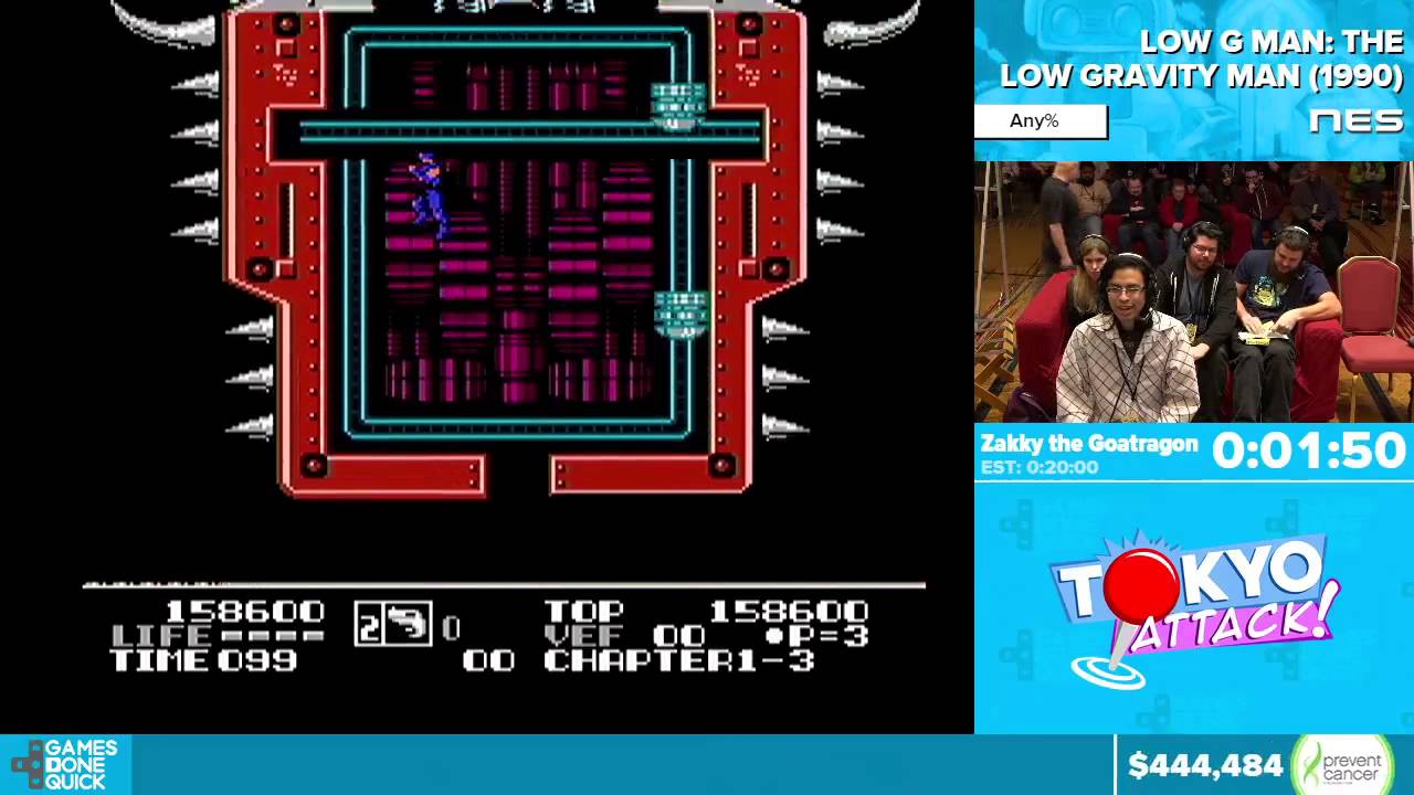 Low G Man by Zakky the Goatragon in 14:10 - Awesome Games Done Quick 2016 - Part 91