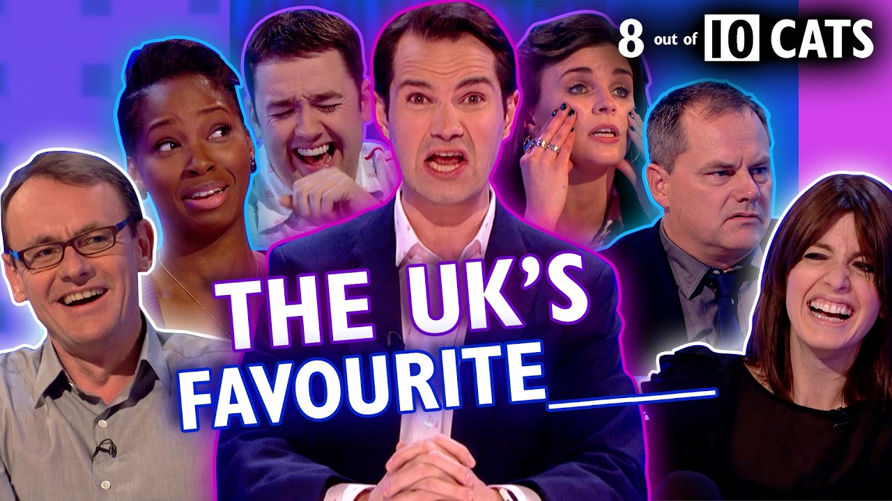 Comedians try to guess Britain's favourite things | 8 Out of 10 Cats