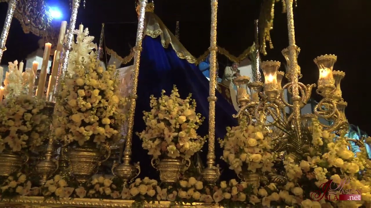Virgen de la Estrella en Siete Revueltas -Bravo- | Semana Santa 2022 | 4K | San Fernando