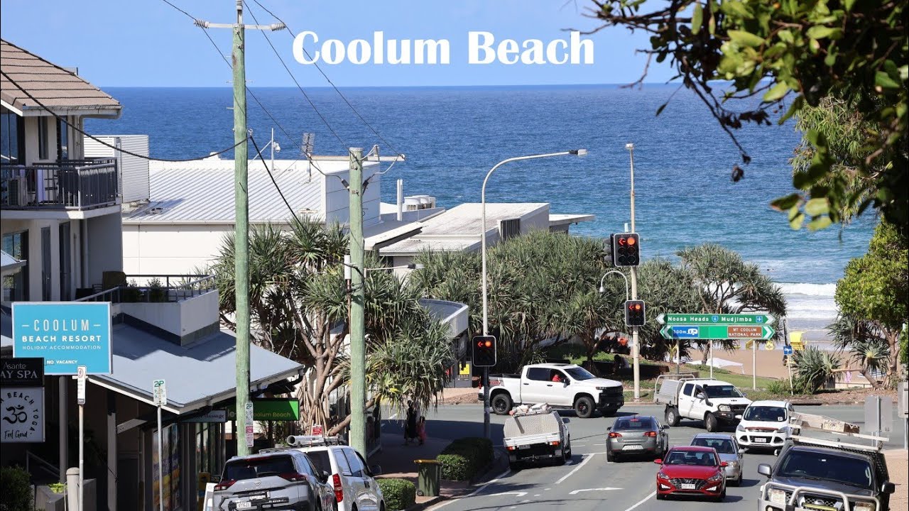 Coolum Beach | Sunshine Coast, Queensland, Australia | 4K Walking Tour