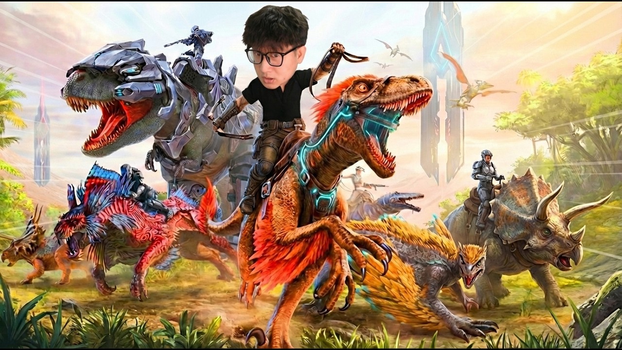 ARK: Genesis - Cực khổ đã qua, giờ là CƯỠI KHỦNG LONG