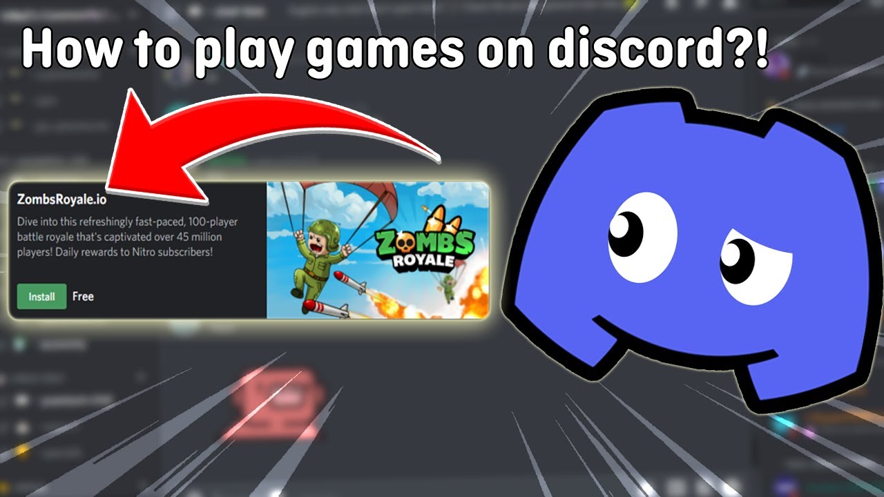 How to play games on discord!