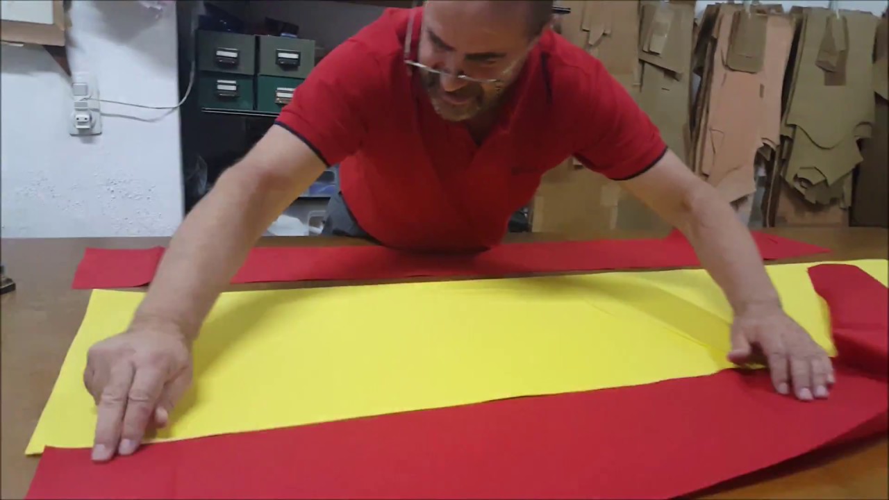 COMO SE HACE UNA BANDERA ESPA&Ntilde;A