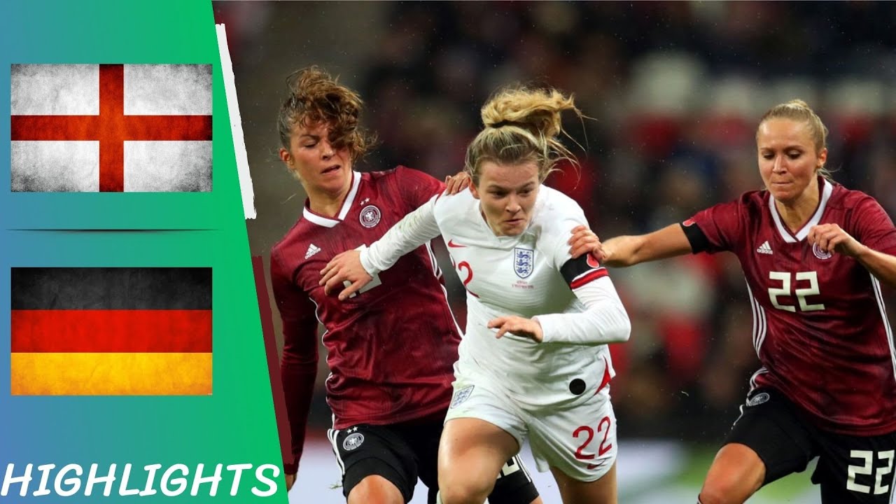 England vs. Germany | Women's International Friendly - Highlights All Goals 09/11/19