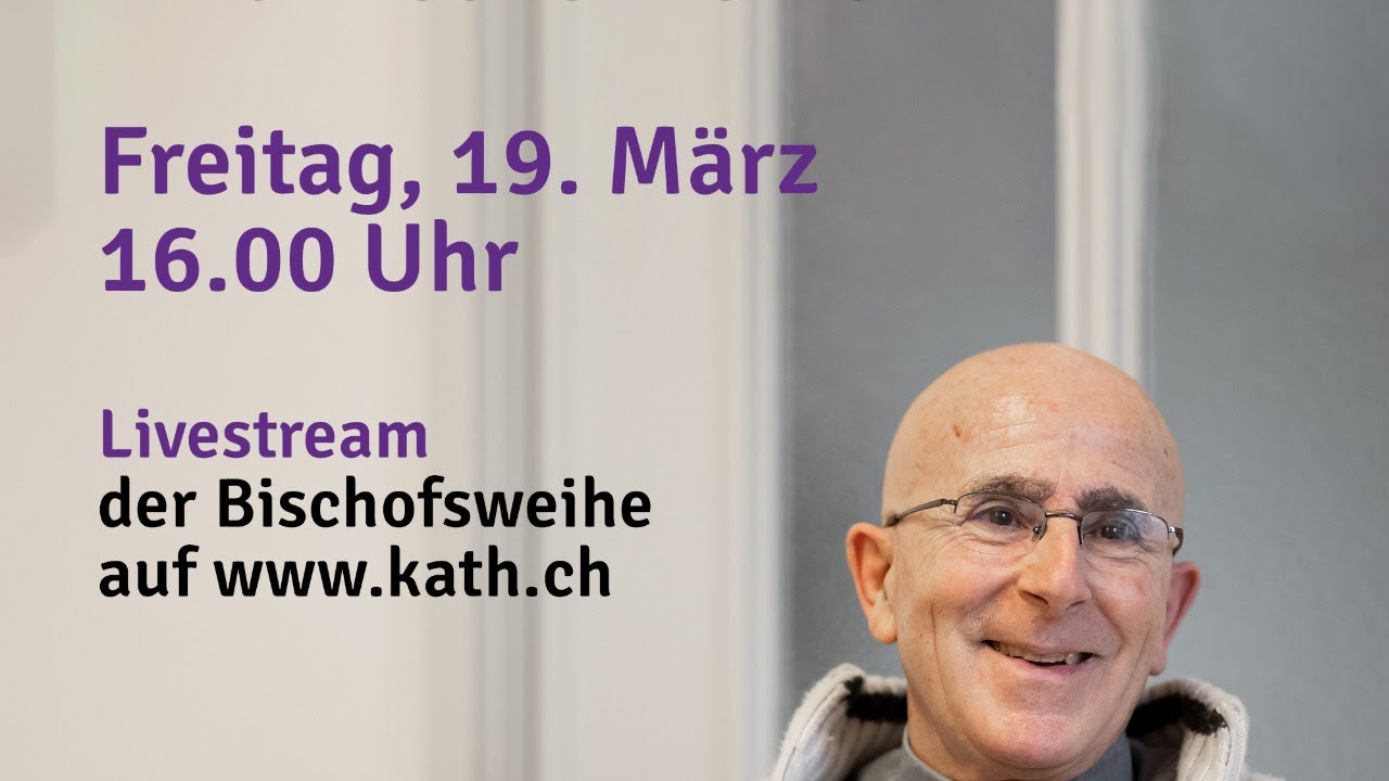 Liveübertragung der Bischofsweihe aus der Kathedrale Chur
