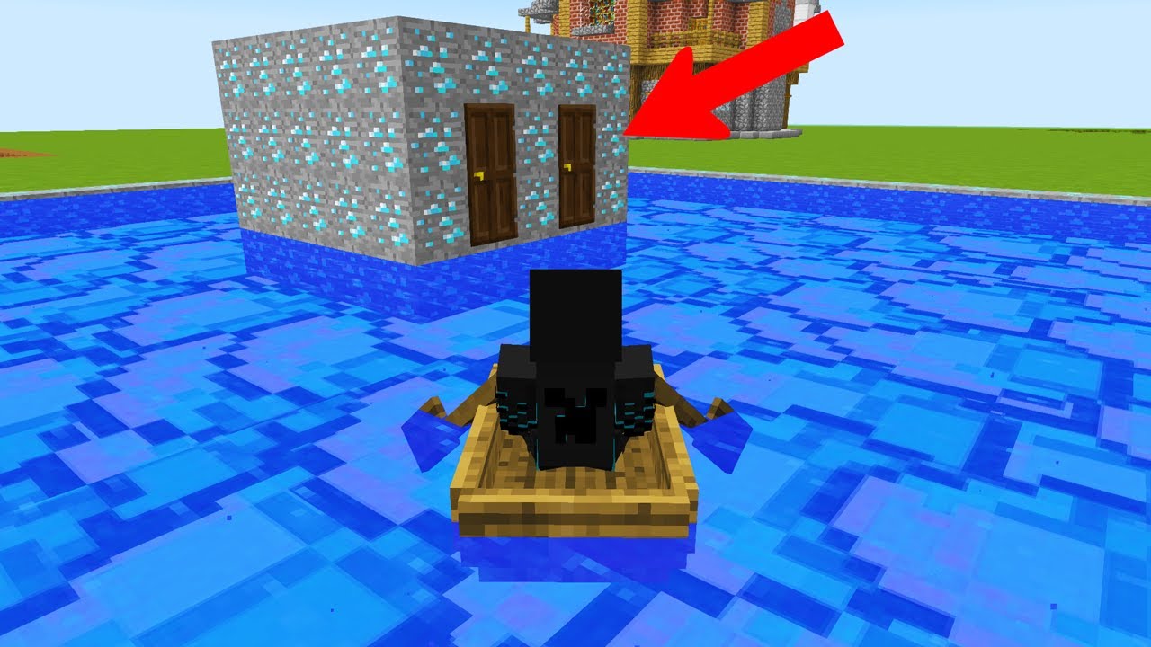 فلم ماين كرافت : دخلت داخل حفرة مسبح الدايموند !!؟ 😱🔥