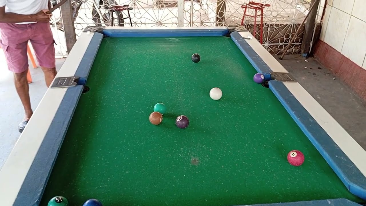 ESSA SINuca NO PAR OU ÍMPAR NÃO ERA PRA FRACOS! ASSIS VS PRETO NO BAR DO CULHÃO em Pindaré Mirim 