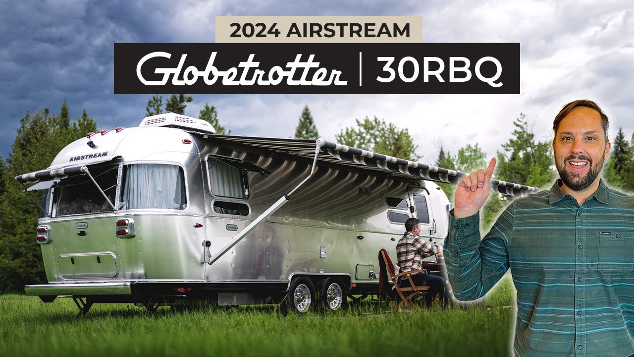 РОСКОШНЫЙ ТУРИСТИЧЕСКИЙ ПРИЦЕП | Абсолютно новый Airstream Globetrotter 30RB 2024 года. Полный обзор