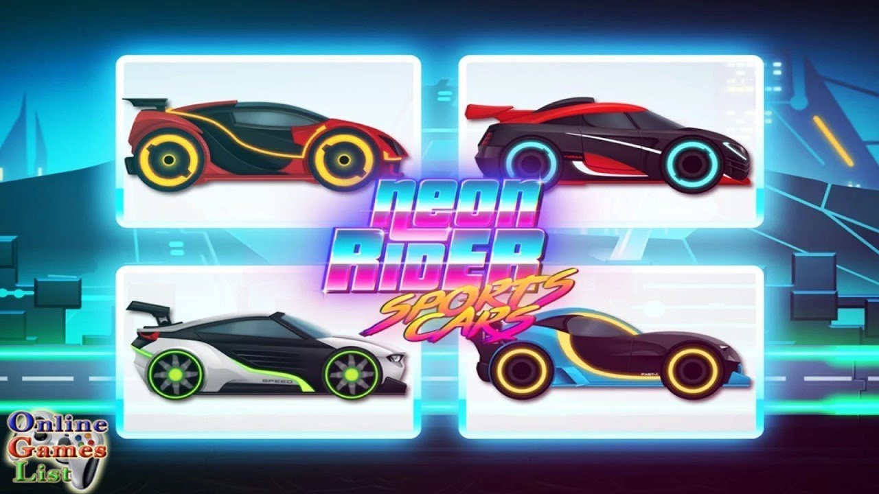 Car Games: Neon Rider Drives Sport Cars ANDROID Gameplay
