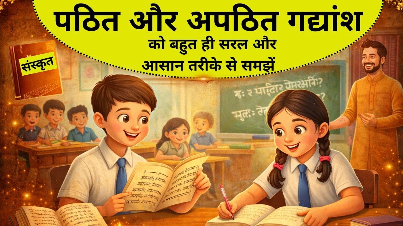पठित और अपठित गद्यांश