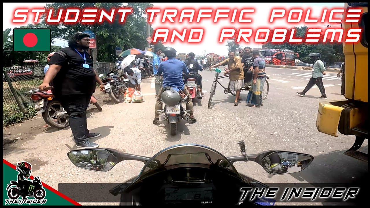 STUDENT TRAFFIC POLICE AND PROBLEMS IN DHAKA CITY , NEW BANGLADESH 🇧🇩
