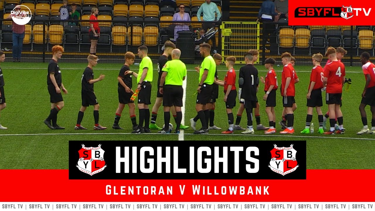 Glentoran v Willowbank - Under 14 Premier Knockout Cup Final - May 2024