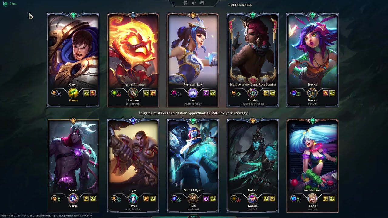 League Journey #329