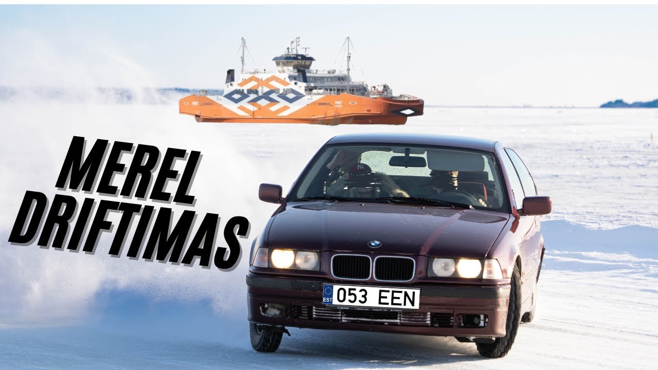 KÄISIN BMW‘GA MEREL DRIFTIMAS!? hiiumaa