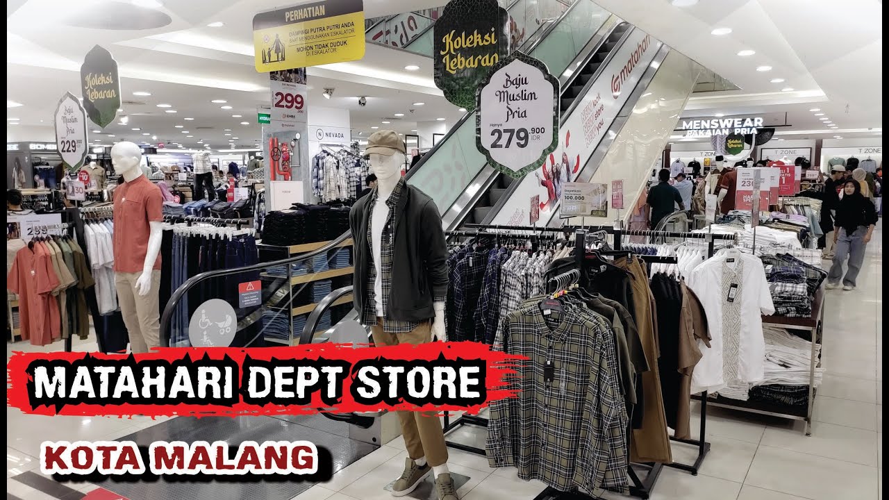 Mall Matahari Kota Malang || Semakin Rame Menjelang Lebaran