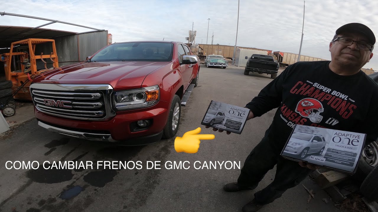 COMO CAMBIAR FRENOS , VALATAS,PASTAS, DE GMC CANYON. CRISTIAN CON D ME VISITO .