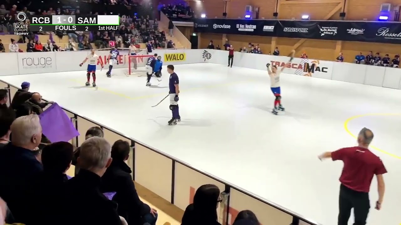 HIGHLIGHTS - Rink Hockey - WSE Trophy - RC Biasca (SWI) x SA M&eacute;rignac (FRA)