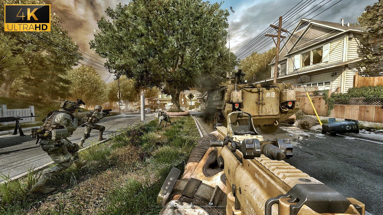 Exodus : Ultra Realistic UHD [ 4K 60FPS ] Call of Duty Modern Warfare 2 Remastered Gameplay