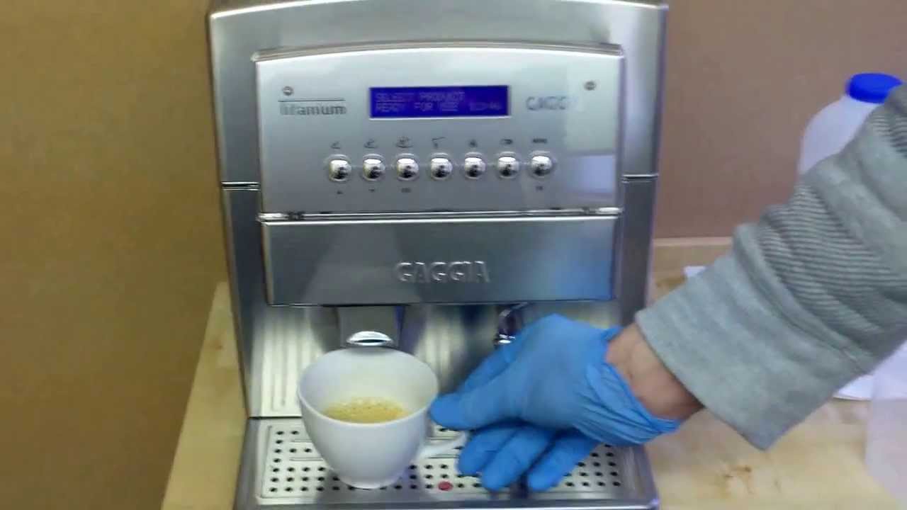 Gaggia Titanium Reconditioned Coffee Machine from Mr Bean2Cup
