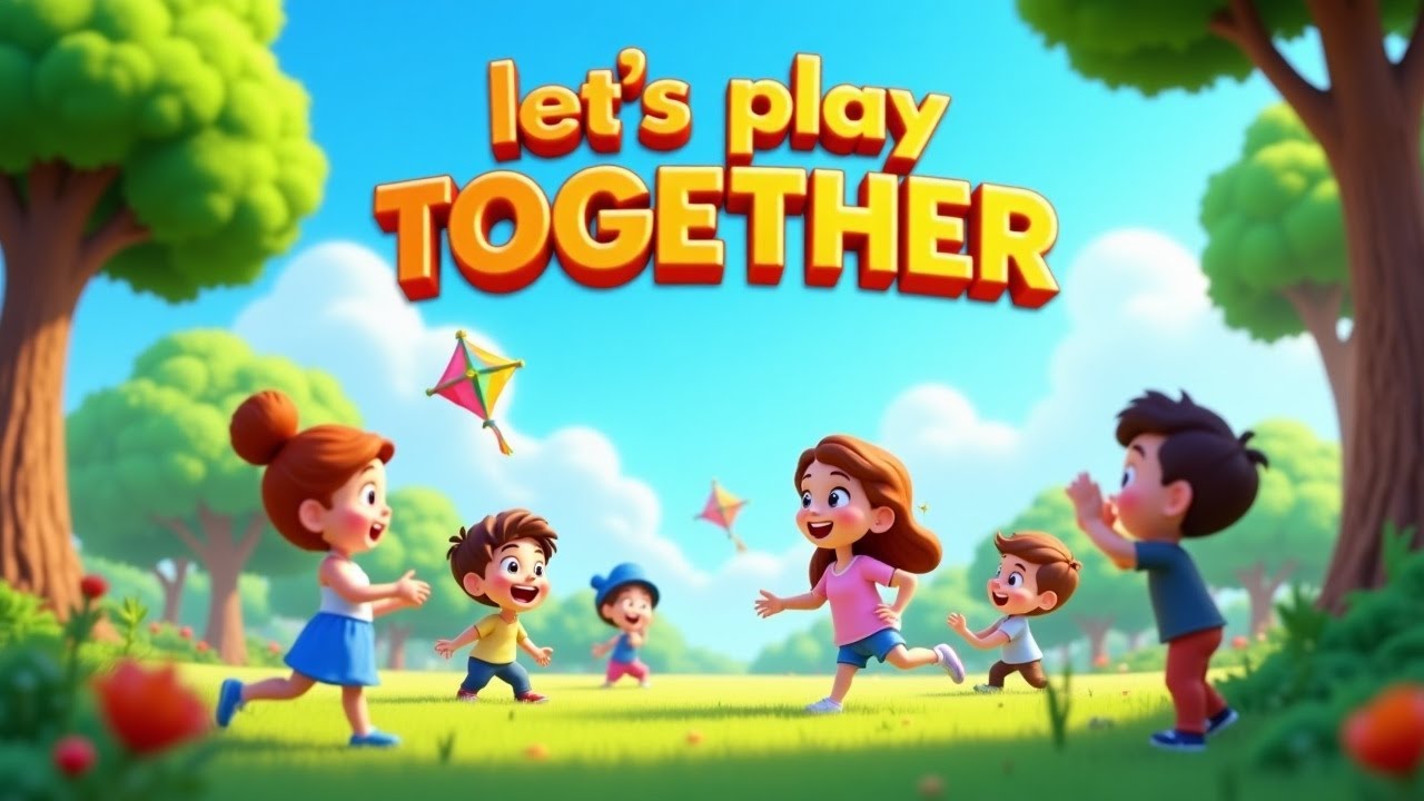 🎉 Let&rsquo;s Play Together 🎉 | لِنلعب معًا - أغنية أطفال ممتعة وسعيدة