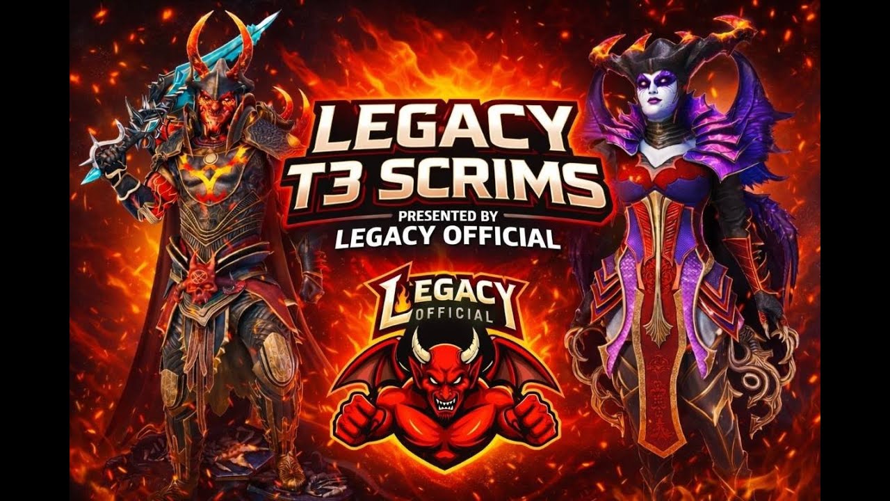 ** Legacy T3 SCRIMS WEEK 7 DAY 4 Presented by LEGacy Official **