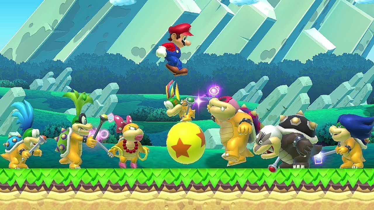 Can Mario Fight All Koopalings at the same Time in Super Mario Maker 2